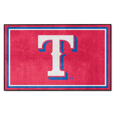 Fanmats Texas Rangers Rug, 4 ft. x 6 ft., 29124