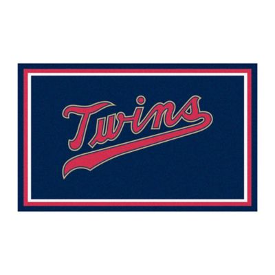 Fanmats Minnesota Twins Rug, 4 ft. x 6 ft., 31485