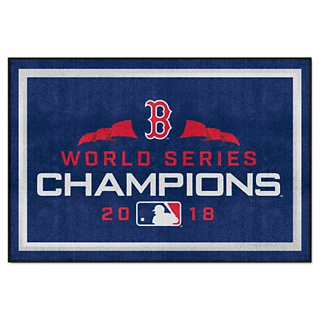 Fanmats Boston Red Sox Rug, 5 ft. x 8 ft., 25706