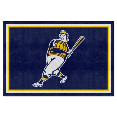 Fanmats Milwaukee Brewers Rug, 5 ft. x 8 ft., 28249