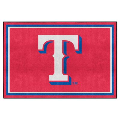 Fanmats Texas Rangers Rug, 5 ft. x 8 ft., 29125