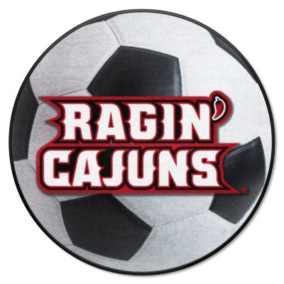 Fanmats Louisiana-Lafayette Ragin Cajuns Soccer Ball Shaped Rug
