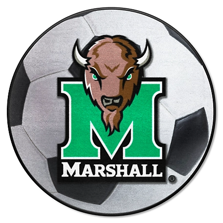 Fanmats Marshall Thundering Herd Soccer Ball Shaped Rug