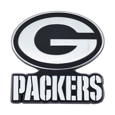 Fanmats Green Bay Packers Chrome Emblem