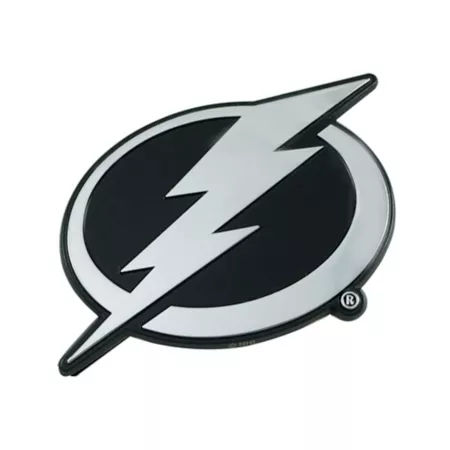 Fanmats Tampa Bay Lightning Chrome Emblem Vehicle Emblems & Decals