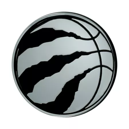 Fanmats Toronto Raptors Chrome Emblem Vehicle Emblems & Decals