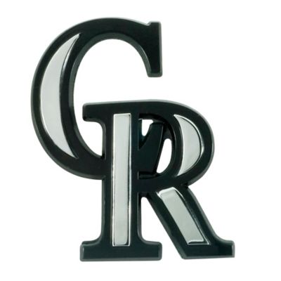 Fanmats Colorado Rockies Chrome Emblem