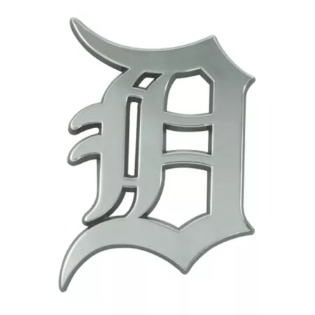 Fanmats Detroit Tigers Chrome Emblem Vehicle Emblems & Decals