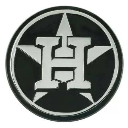 Fanmats Houston Astros Chrome Emblem Vehicle Emblems & Decals