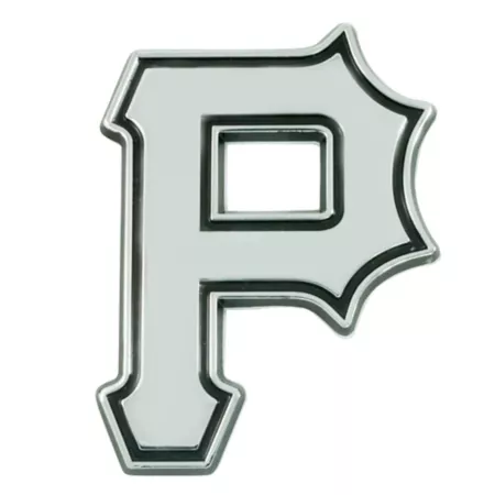 Fanmats Pittsburgh Pirates Chrome Emblem Vehicle Emblems & Decals