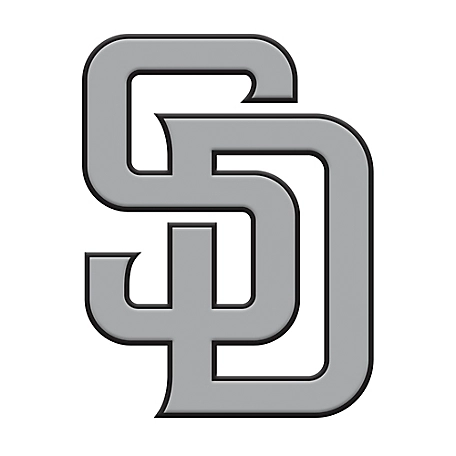 Fanmats San Diego Padres Chrome Emblem