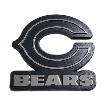 Fanmats Chicago Bears Chrome Emblem 28682 Vehicle Emblems & Decals