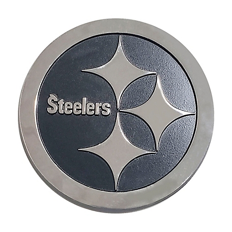Fanmats Pittsburgh Steelers Chrome Emblem, 28918