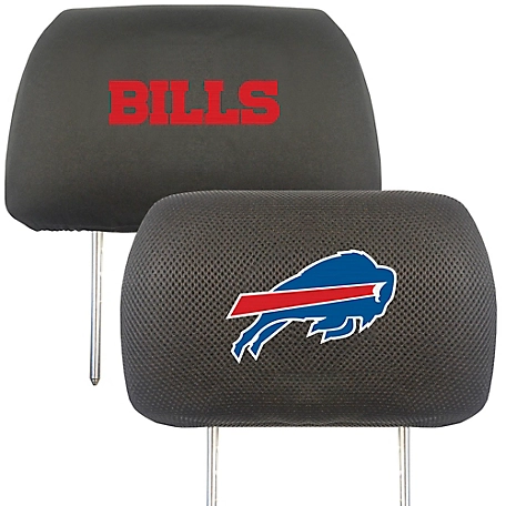 Fanmats Buffalo Bills Embroidered Head Rest Covers, 2-Pack