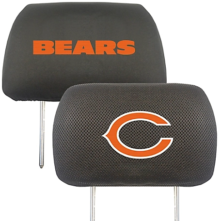Fanmats Chicago Bears Embroidered Head Rest Covers, 2-Pack
