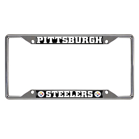 Fanmats Pittsburgh Steelers License Plate Frame