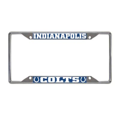 Fanmats Indianapolis Colts License Plate Frame