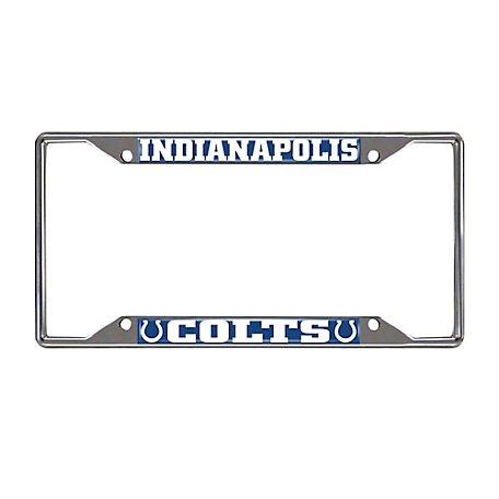 Fanmats Indianapolis Colts License Plate Frame