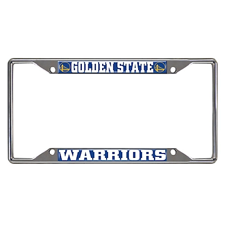Fanmats Golden State Warriors License Plate Frame