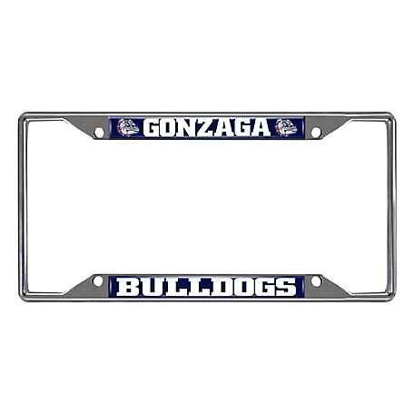 Fanmats Gonzaga Bulldogs License Plate Frame