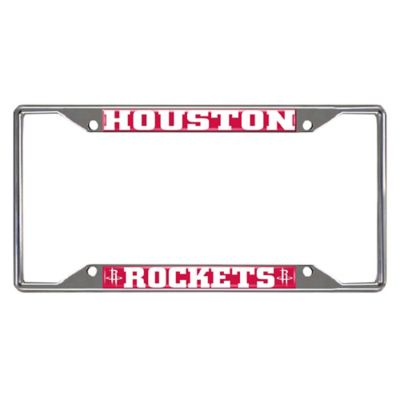 Fanmats Houston Rockets License Plate Frame