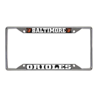Fanmats Baltimore Orioles License Plate Frame