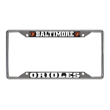 Fanmats Baltimore Orioles License Plate Frame