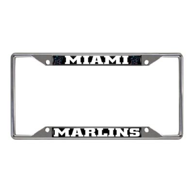 Fanmats Miami Marlins License Plate Frame