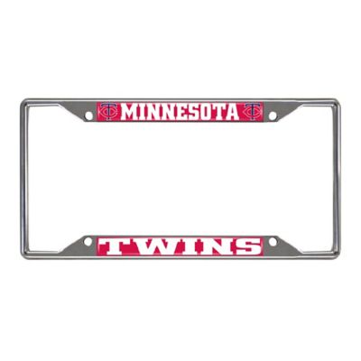 Fanmats Minnesota Twins License Plate Frame