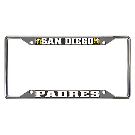 Fanmats San Diego Padres License Plate Frame