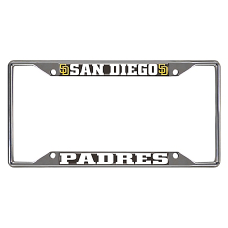 Fanmats San Diego Padres License Plate Frame