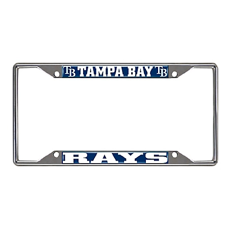 Fanmats Tampa Bay Rays License Plate Frame