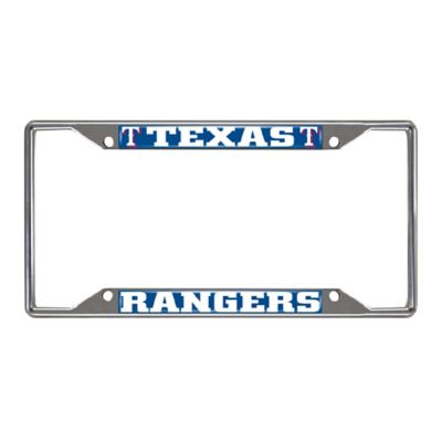 Fanmats Texas Rangers License Plate Frame