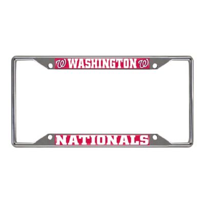 Fanmats Washington Nationals License Plate Frame