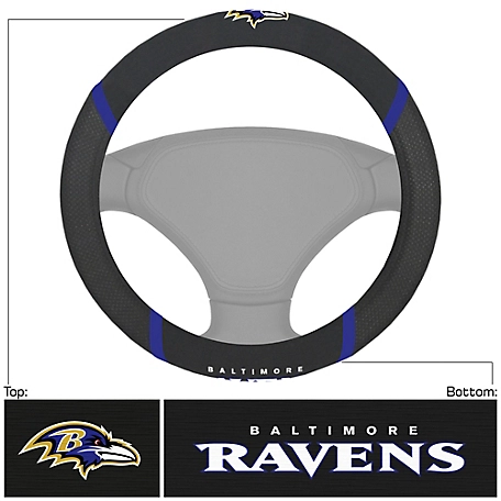 Fanmats Baltimore Ravens Steering Wheel Cover
