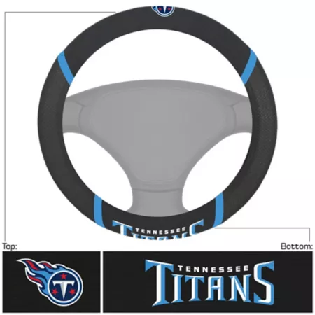 Fanmats Tennessee Titans Steering Wheel Cover Steering Wheel Covers