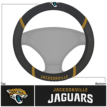 Fanmats Jacksonville Jaguars Steering Wheel Cover