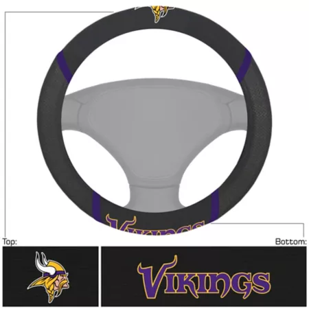 Fanmats Minnesota Vikings Steering Wheel Cover Steering Wheel Covers