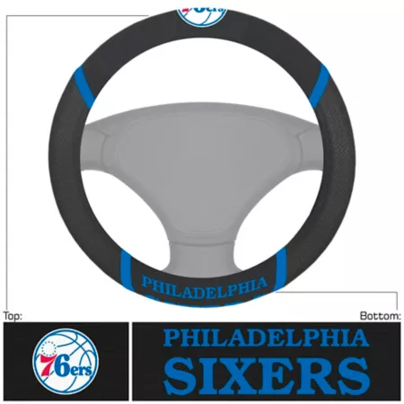 Fanmats Philadelphia 76ers Steering Wheel Cover Steering Wheel Covers