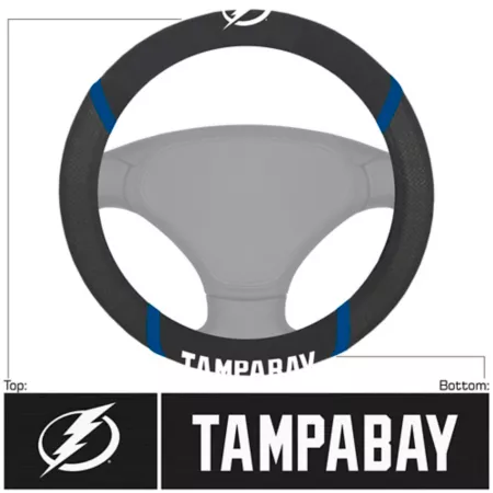 Fanmats Tampa Bay Lightning Steering Wheel Cover Steering Wheel Covers