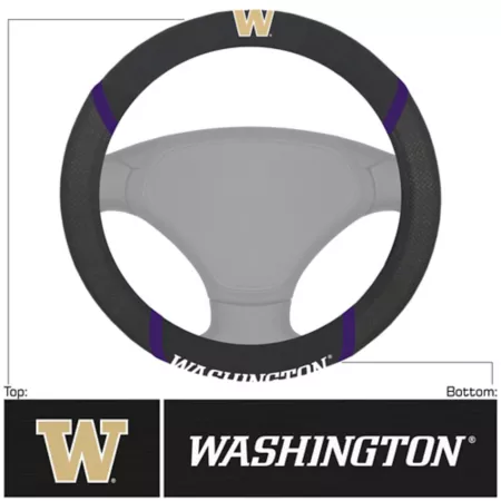 Fanmats Washington Huskies Steering Wheel Cover Steering Wheel Covers