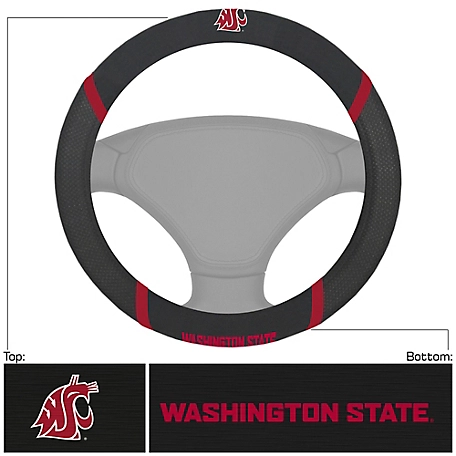 Fanmats Washington State Cougars Steering Wheel Cover