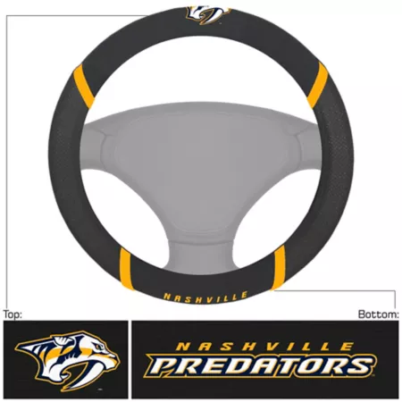 Fanmats Nashville Predators Steering Wheel Cover Steering Wheel Covers