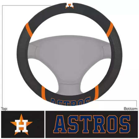 Fanmats Houston Astros Steering Wheel Cover Steering Wheel Covers