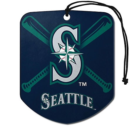 Fanmats Seattle Mariners Air Freshener, 2-Pack