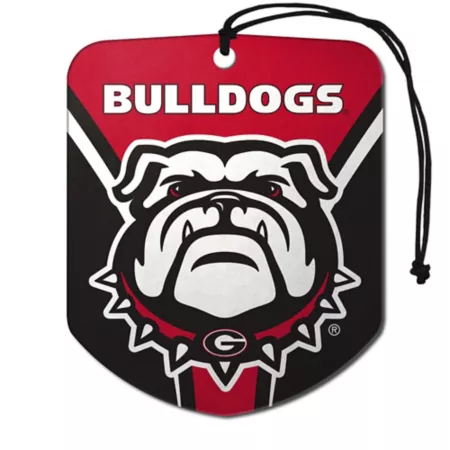 Fanmats Georgia Bulldogs Air Freshener 2 Pack Automotive Air Fresheners