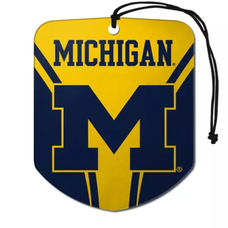 Fanmats Michigan Wolverines Air Freshener 2-Pack Automotive Air Fresheners