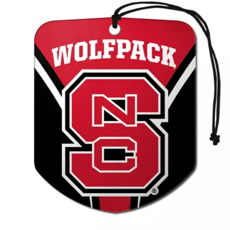 Fanmats NC State Wolfpack Air Freshener 2 Pack Automotive Air Fresheners