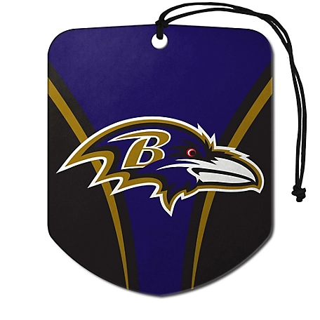 Fanmats Baltimore Ravens Air Freshener, 2-Pack