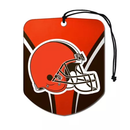 Fanmats Cleveland Browns Air Freshener 2-Pack Automotive Air Fresheners